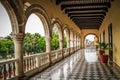 Inside the Government`s Palace of Yucatan, Merida, Yucatan, Mexico