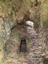 Inside Grace OâMalleyâs Castle at Kildavnet, Achill