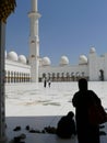 Inside the Grand Mosque in Abu Dhabi