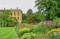 Inside Grounds and Gardens of Magdalen College in Oxford England