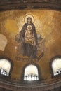 Inside Hagia Sofia. Istanbul Royalty Free Stock Photo