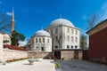 Inside Hagia Sofia Mosque Museum on April 08 Istanbul, Turkey Royalty Free Stock Photo