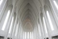 Inside HallgrÃÂ­mskirkja church in Iceland