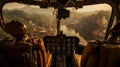 Aerial Exploration: Helicopter Journey Through An Enigmatic Indian City