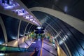 Inside of Heumarkt Subway station in Cologne Koeln, Germany