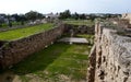 Courtyard on historic Othello Castle