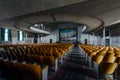 Historic Two Tier Theater, Curved Balcony & Curtain - Abandoned Theater