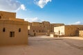 Inside the historic Unesco site Bahla castle near Nizwa in Oman