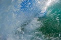 Inside Wave Water Turbulence Royalty Free Stock Photo