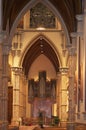 Inside Holy Name Cathedral Chicago, Illinois.