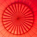 Inside of a hot air balloon Royalty Free Stock Photo