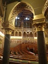 Inside Hungarian Parlament Royalty Free Stock Photo