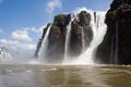 Inside Iguassu Falls 2 Royalty Free Stock Photo