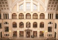 Inside the impressive main building of the University of Debrecen
