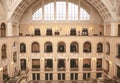 Inside the impressive main building of the University of Debrecen