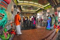 Inside an Indian Temple in Singapore