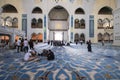 Inside interior of Camlica Mosque