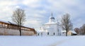 Inside the Izborsk fortress Royalty Free Stock Photo