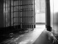 Inside a Jail Cell Royalty Free Stock Photo