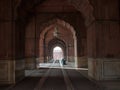 Inside Jama Masjid mosque in Dehli