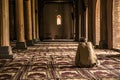 Inside jama masjid mosque Srinagar Prayer