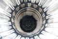 Inside Jet Engine Royalty Free Stock Photo