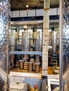 The inside of Journeyman Distillery.