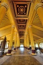 Inside Kambawzathardi Golden Palace Royalty Free Stock Photo