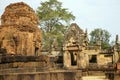 Inside khmer temple