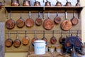 Inside the Kitchen of Culzean Castle - Scotland Royalty Free Stock Photo