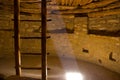 Inside a kiva Royalty Free Stock Photo