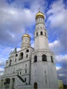 Inside Kremlin. View of Ivan the Great Bell Tower, MOSCOW, RUSSIA Royalty Free Stock Photo