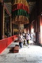 Inside the Lama Temple, Beijing