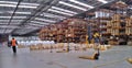 Inside a large distribution warehouse UK 04-06-2021 COVID19