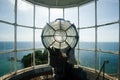 Inside lengkuas island lighthouse