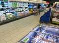 Inside a Lidl supermarket