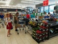 Inside a Lidl supermarket