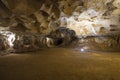 Inside A Limestone Cave