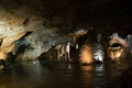 Inside Lipa Cave near Cetinje in Montenegro