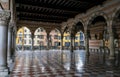 Inside of Loggia del Lionello, Udine, Friuli Venezia Giulia, Italy