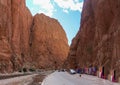 01_An inside look at the lovely Todra Canyon in the Atlas Mountains.