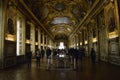 Inside the louvre museum paris france Royalty Free Stock Photo