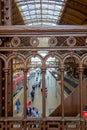 inside the Luz Station in Sao Paulo city Royalty Free Stock Photo