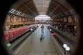 inside the Luz Station in Sao Paulo city Royalty Free Stock Photo