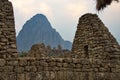 Inside of Machu Picchu ruins Royalty Free Stock Photo