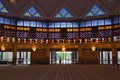 Inside Malaysia National Mosque