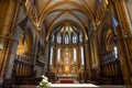 Inside Matthias church in Budapest, Hungary