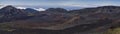 Inside of Maui volcano crater Royalty Free Stock Photo