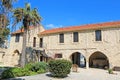 Inside the medieval castle of Larnaca, Larnaka, in Cyprus Royalty Free Stock Photo