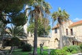 Inside the medieval castle of Larnaca, Larnaka, in Cyprus Royalty Free Stock Photo